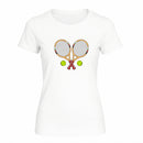 Camiseta Feminina - Raquetes