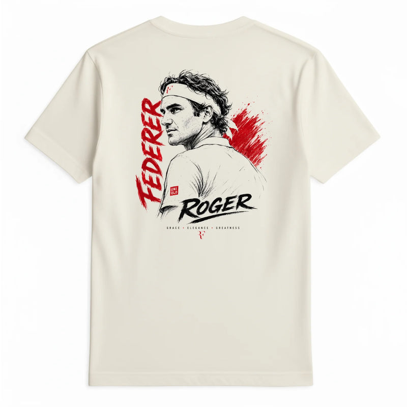 Camiseta - Roger Federer Art